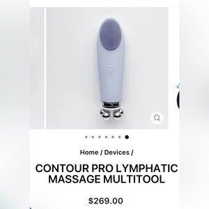 Contour Pro Lymphatic Massage Multitool - plus exfoliating/cleansing brushes